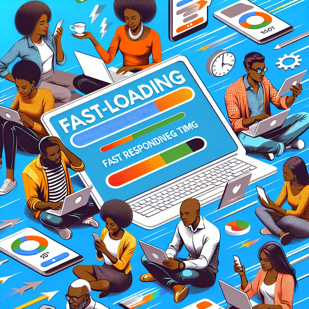 The importance of fast-loading websites for SEO in Africa.