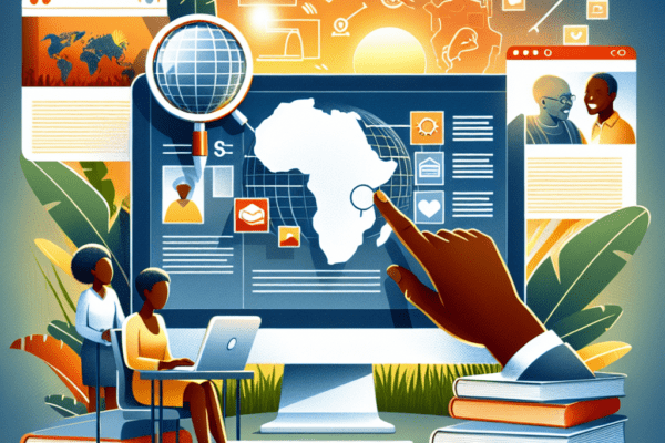 How African education websites can improve their visibility online.